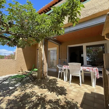 Daire Plain-pied 4 Pers - Piscine - Parking Fitou