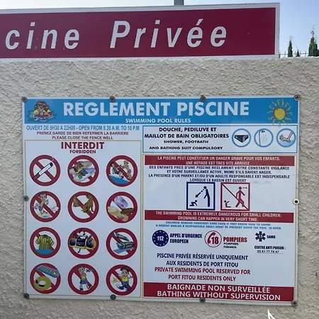 Daire Plain-pied 4 Pers - Piscine - Parking