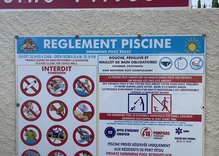 Apartamento Plain-pied 4 Pers - Piscine - Parking